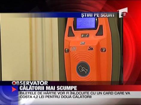 Calatorii mai scumpe