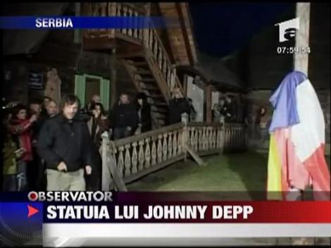Statuia lui Johnny Depp