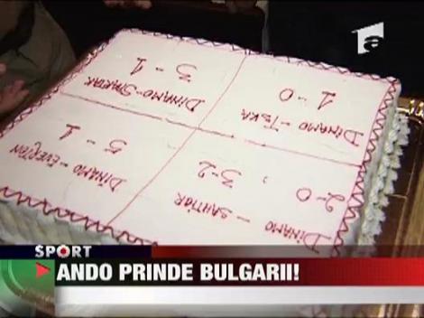 Andone prinde bulgarii!