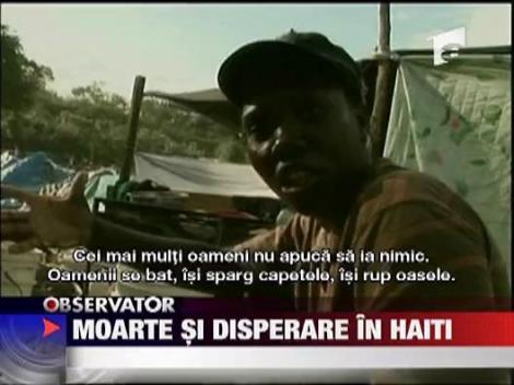 Moarte si disperare in Haiti