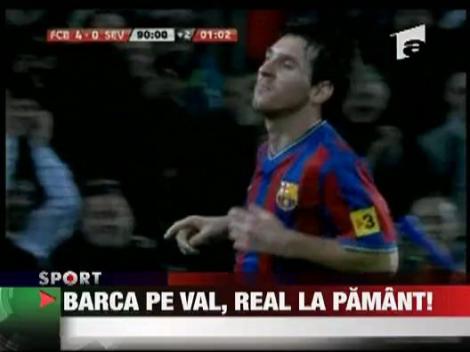 Barca pe val, Real la pamant!