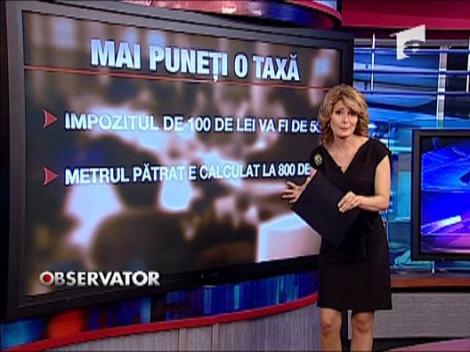 Ministerul Finantelor vrea sa impoziteze casele si terenurile la valoarea reala