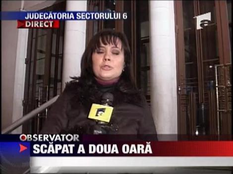 Directorul de banca furacios, scapat a doua oara