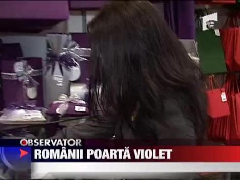 Romanii poarta violet