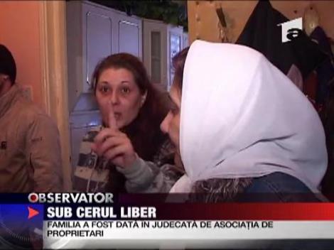 Au fost aruncati in strada