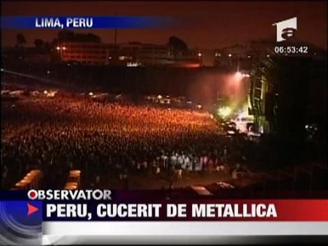 Peru, cucerit de Metallica