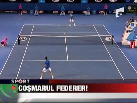 Hanescu a fost eliminat de Federer