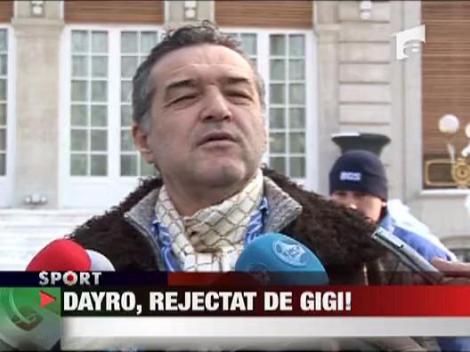Dayro Moreno, rejectat de Gigi Becali!