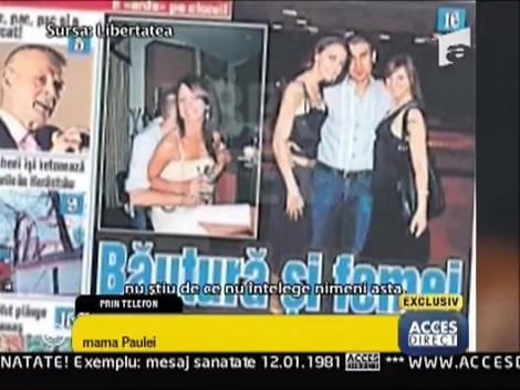 Cine este Paula din poala lui Mutu