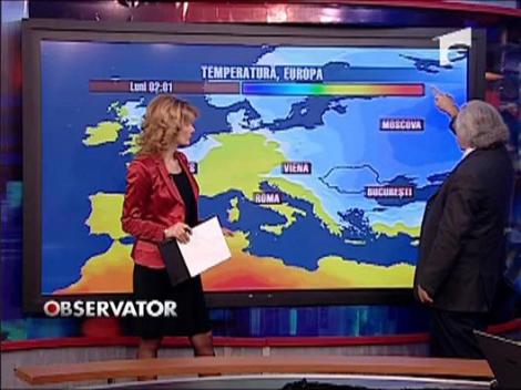 Romania urmeaza sa incremeneasca de frig