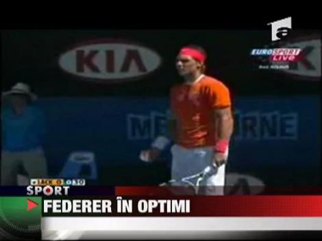 Roger Federer, calificat in optimi la Australian Open