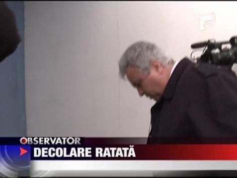 Decolare ratata din cauza unei defectiuni la motor