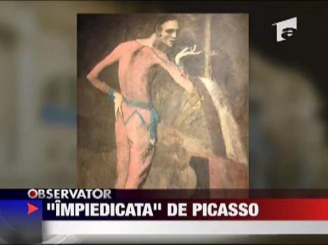 O vizitatoare impiedicata a distrus un tablou de Picasso