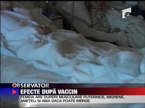 Are pareza de la vaccinul contra noii gripe
