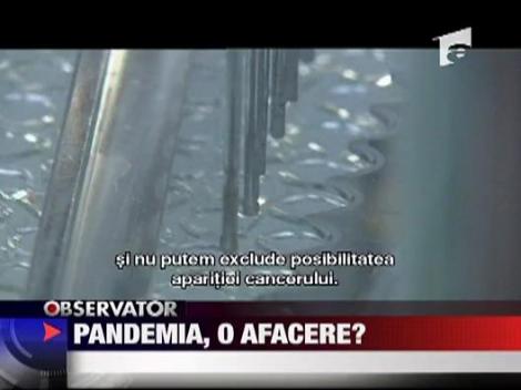 Gripa porcina, o afacere?