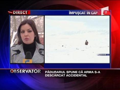 Impuscat in cap de un padurar