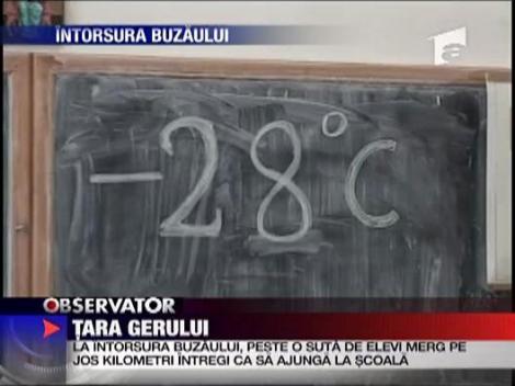 Polul Nord s-a mutat la Intorsura Buzaului