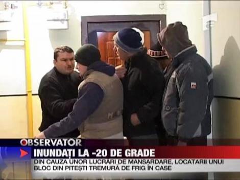 Inundatie la minus 20 de grade