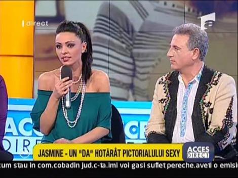 Jasmine, un "DA" hotarat pictorialului sexy