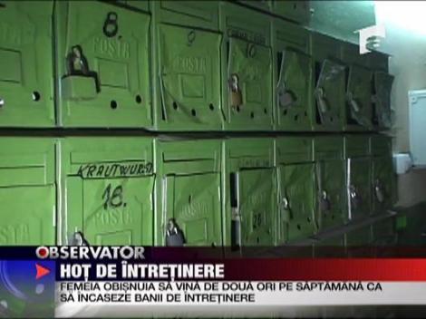 Administrator, atacat in scara blocului