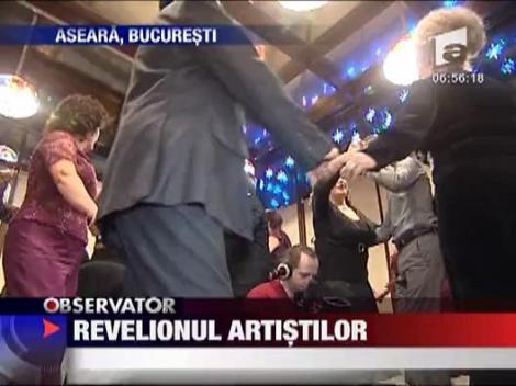Revelionul artistilor s-a petrecut aseara
