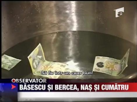 Basescu si Bercea, nas si cumatru