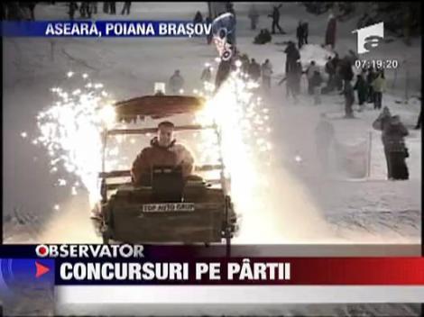 Cursa cu sanii haioase