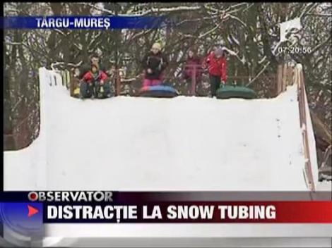 Snowtubing la Targu Mures si Harghita
