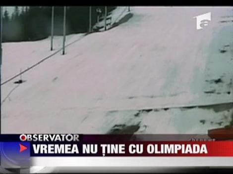 Vremea nu tine cu Olimpiada