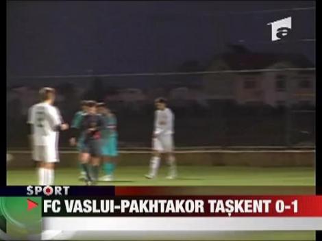Fc Vaslui - Pakhtakor Taskent   0-1