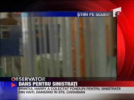 Printul Harry a dansat pentru Haiti