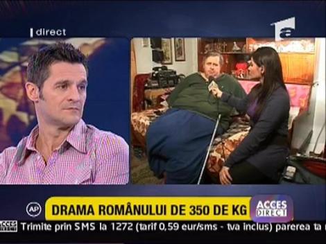 Drama romanului de 350 de kg