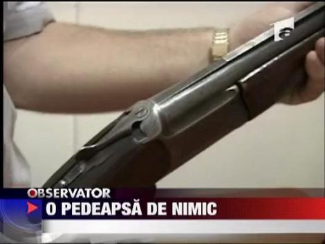 A scapat de puscarie