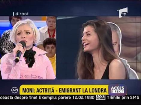 Moni: actrita-emigrant la Roma