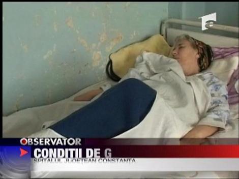 Conditii de groaza la spitalul din Constanta