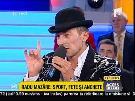 Radu Mazare: sport, fete si anchete