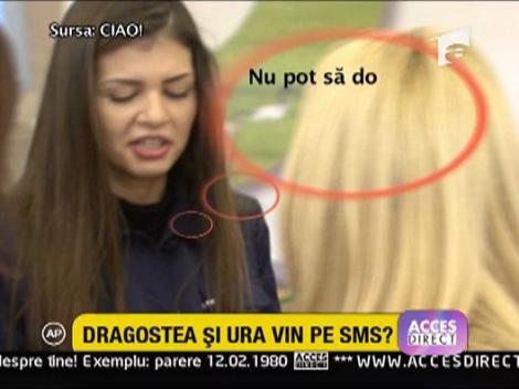Dragostea si ura vin prin sms?