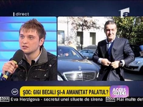 Soc: Gigi Becali si-a amanetat palatul?