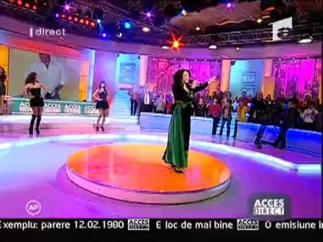 Angela Rusu canta la Acces Direct