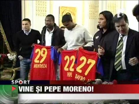 Vine si Pepe Moreno la Steaua!