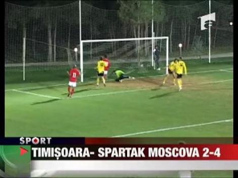 FC Timisoara - Spartak Moscova 2-4