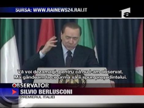 Berlusconi a comis-o din nou