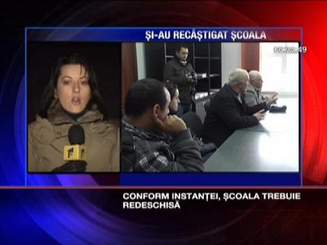 Si-au recastigat scoala la tribunal