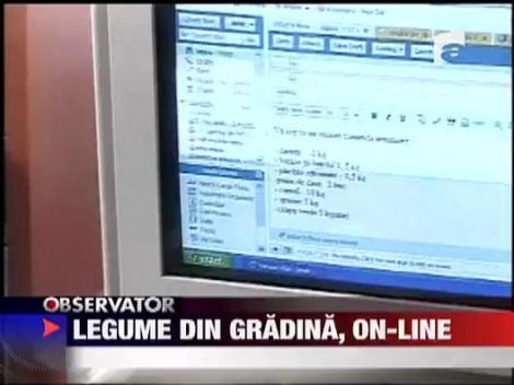 Legume din gradina, on-line