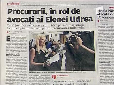 Badea: "Procurorii ne spun ca Udrea a promovat bine turismul. Uau!!!"