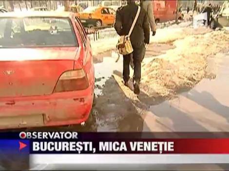 Greu ca pieton in Capitala