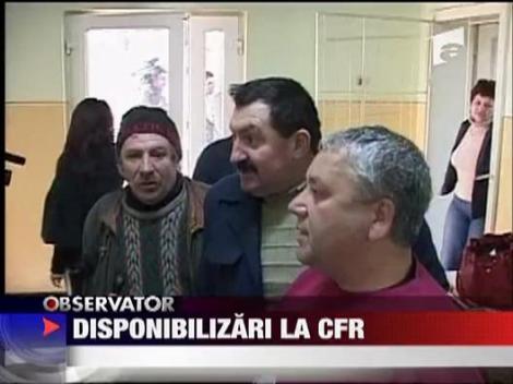 Disponibilizari in masa la CFR Marfa