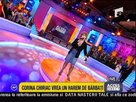 Corina Chiriac canta piesa "Harem"