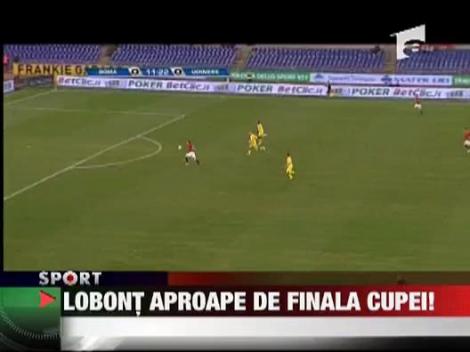 Lobont, aproape de finala Cupei Italiei!