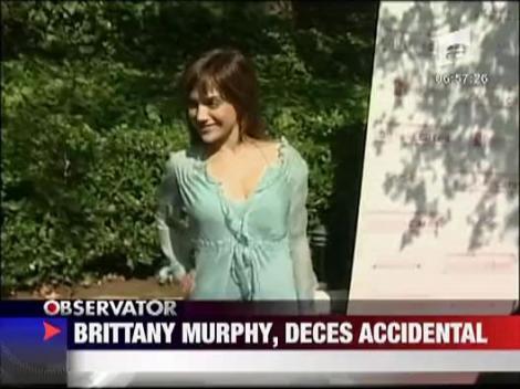 Brittany Murphy a murit din cauza unei pneumonii